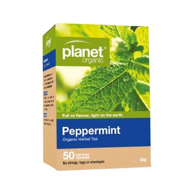 Planet Organic Organic Herbal Tea Peppermint x 50 Tea Bags